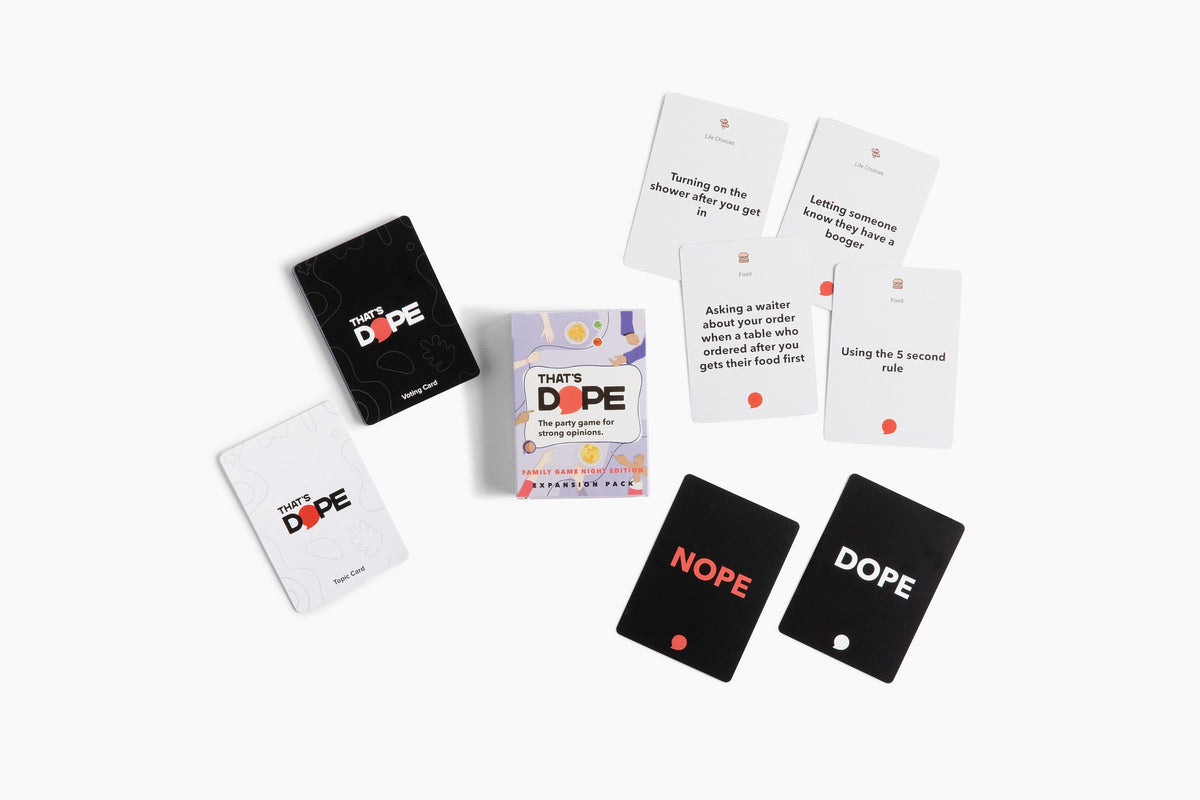 That's Dope: Family Game Night Edition