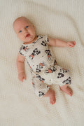 Steamboat Willie Boy's Shorty Tank Romper