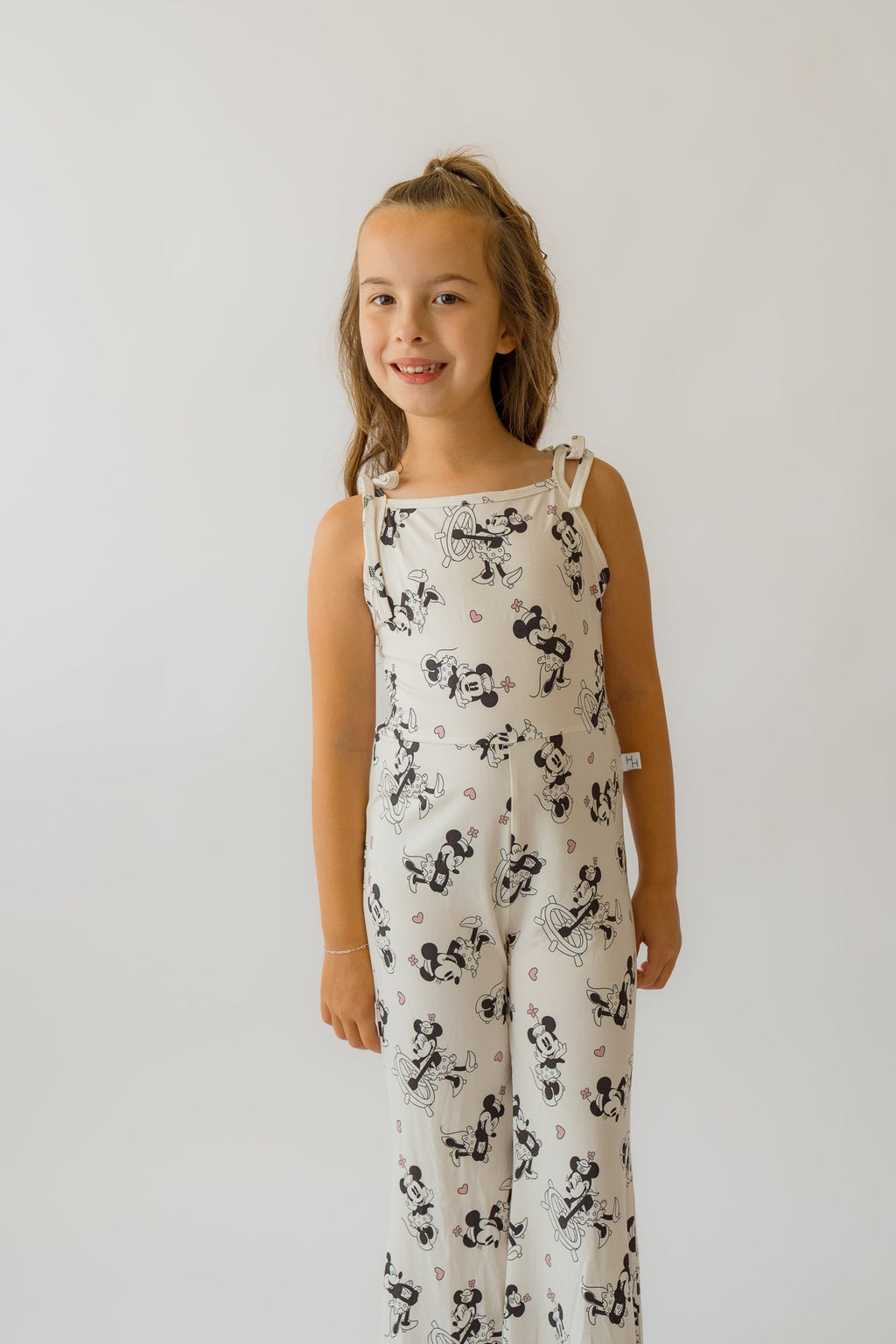 Steamboat Willie Girl's Bell Romper