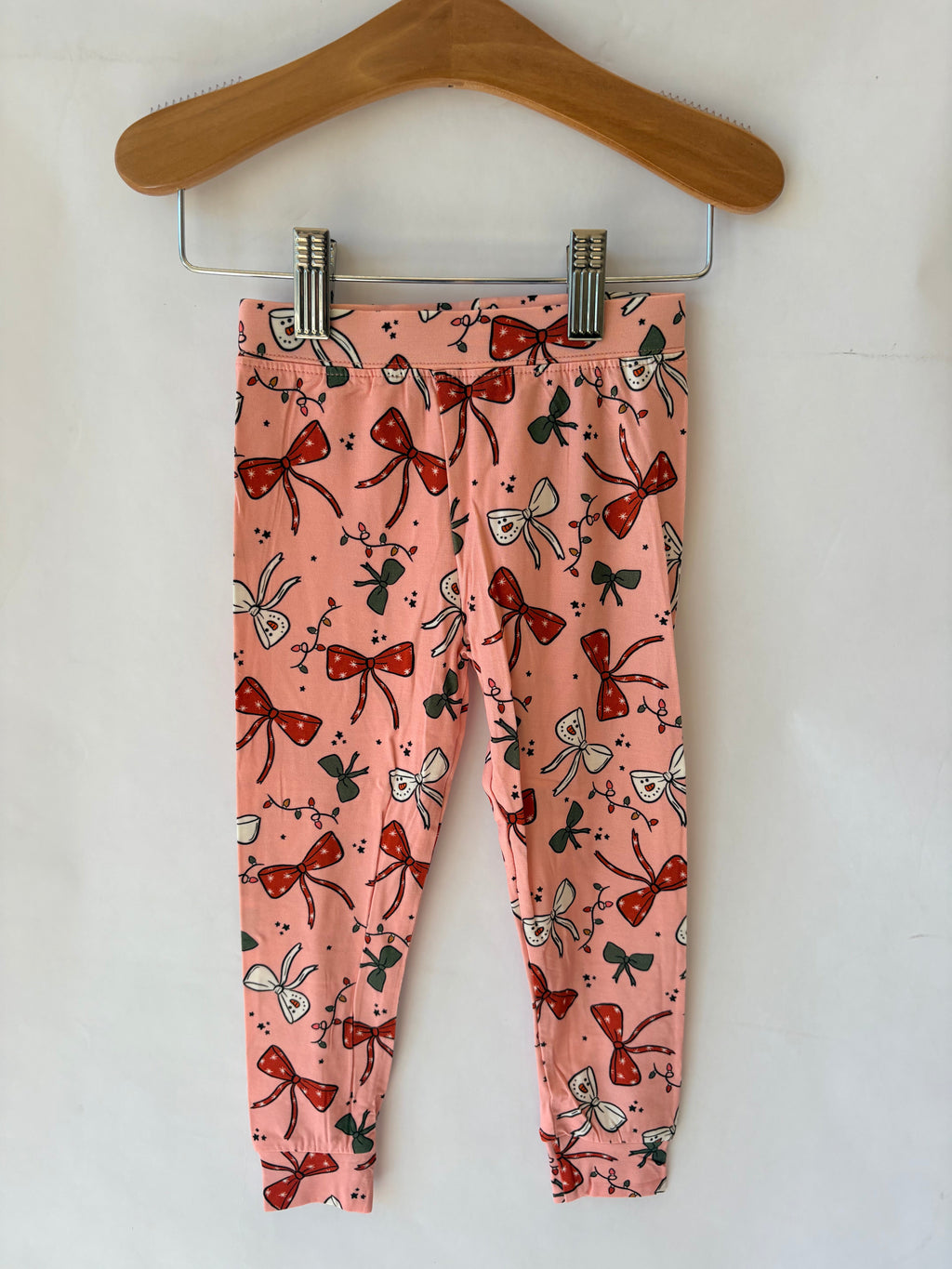 Holiday Bows 2 piece PJ's