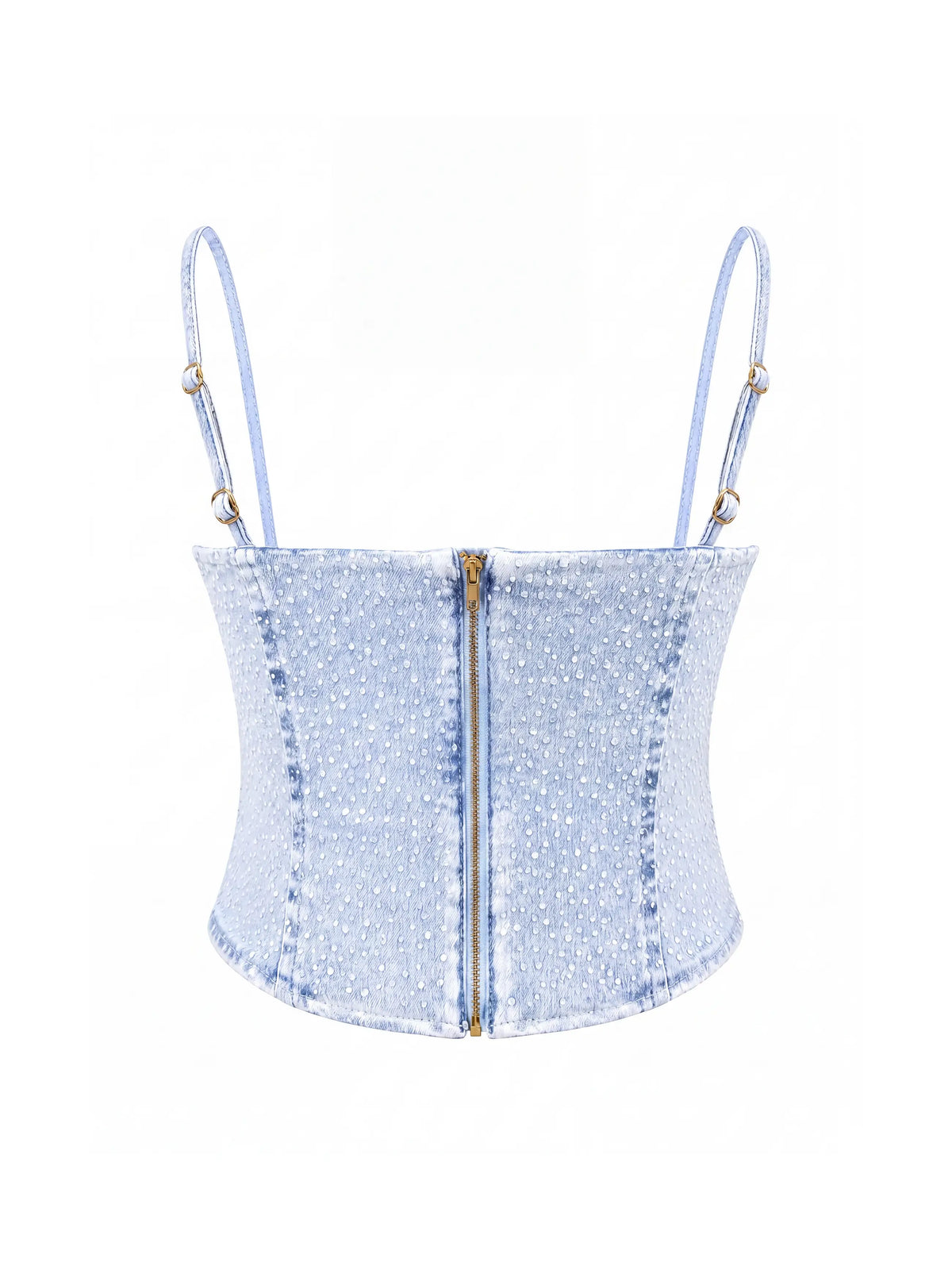 Rain On Me Corset - Medium Wash